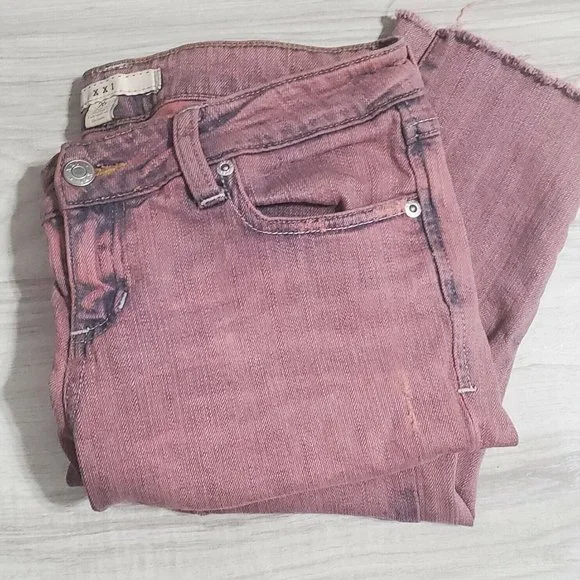 Forever 21 Pants Jumpsuits Forever Premium Pink Denim